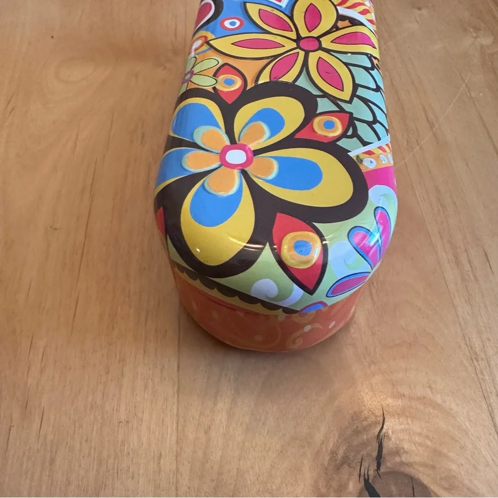 Brighton Paisley Cheerful Floral Colorful Multi-purpose Tins